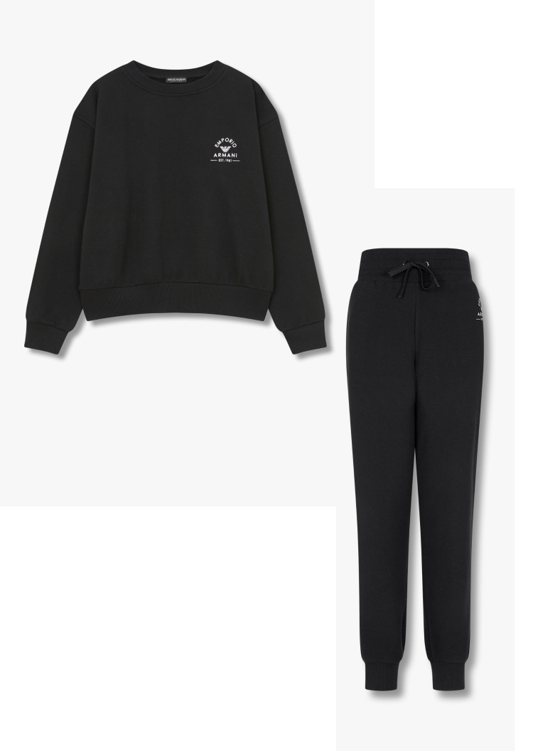 Спортивный костюм Regular fit для женщин (475332), цвет Черный - №3