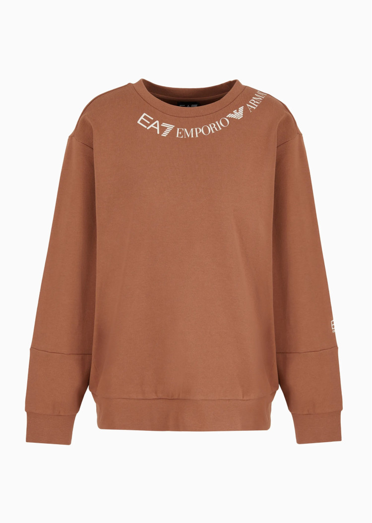 Світшот Regular fit для жінок (475363), колір Коричневий - №1