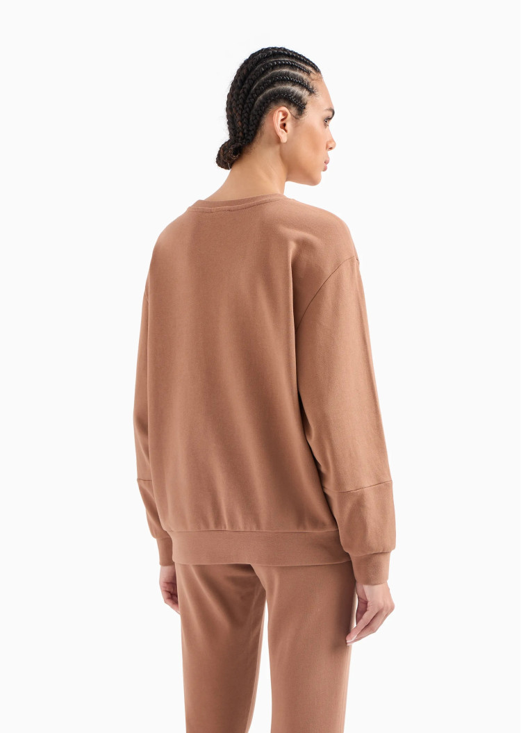 Світшот Regular fit для жінок (475363), колір Коричневий - №4