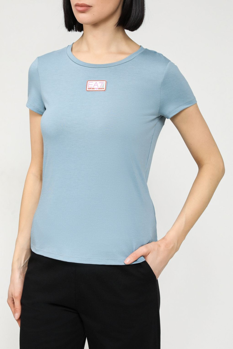 Футболка Regular fit для женщин (475365), цвет Синий - №2