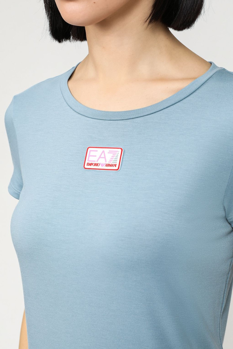 Футболка Regular fit для женщин (475365), цвет Синий - №5