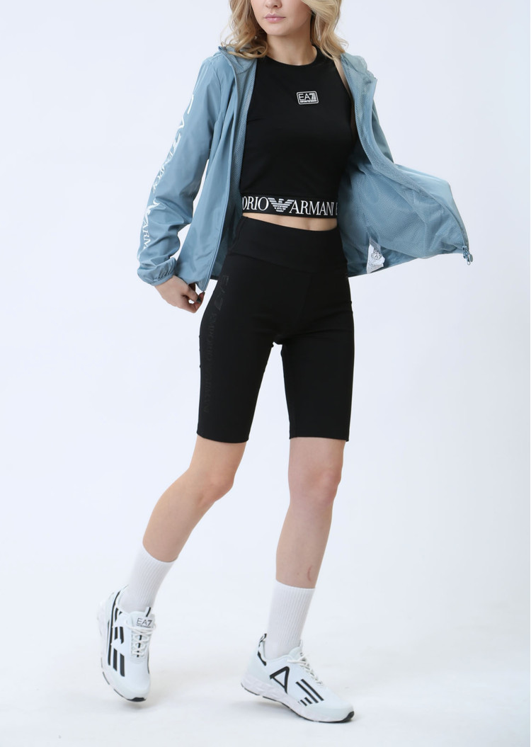Шорти Slim fit Середня для жінок (475376), колір Чорний - №2