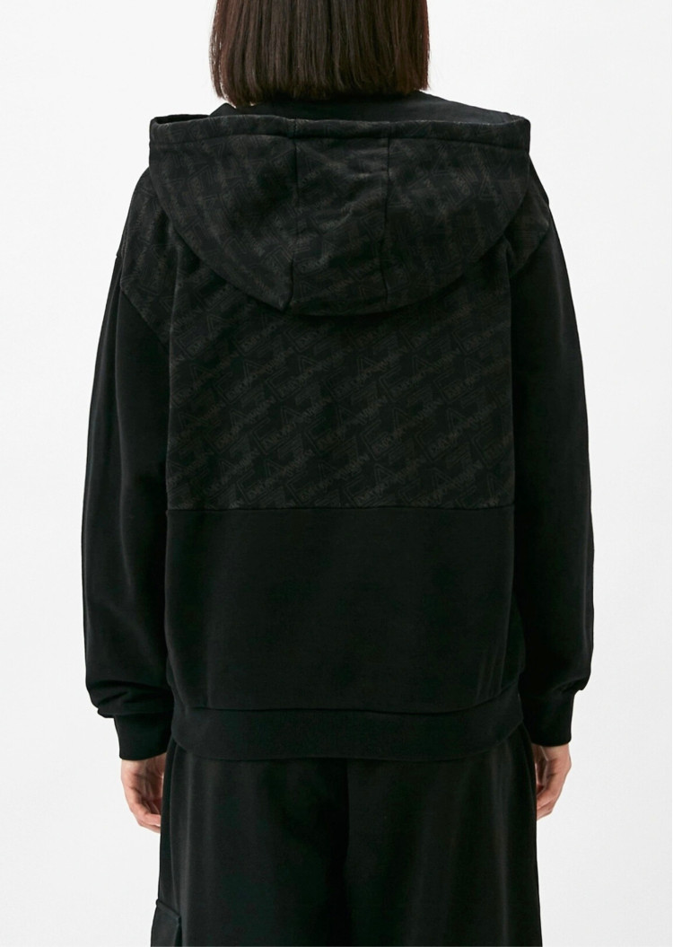 Спортивна кофта Relaxed fit для жінок (475378), колір Чорний - №4