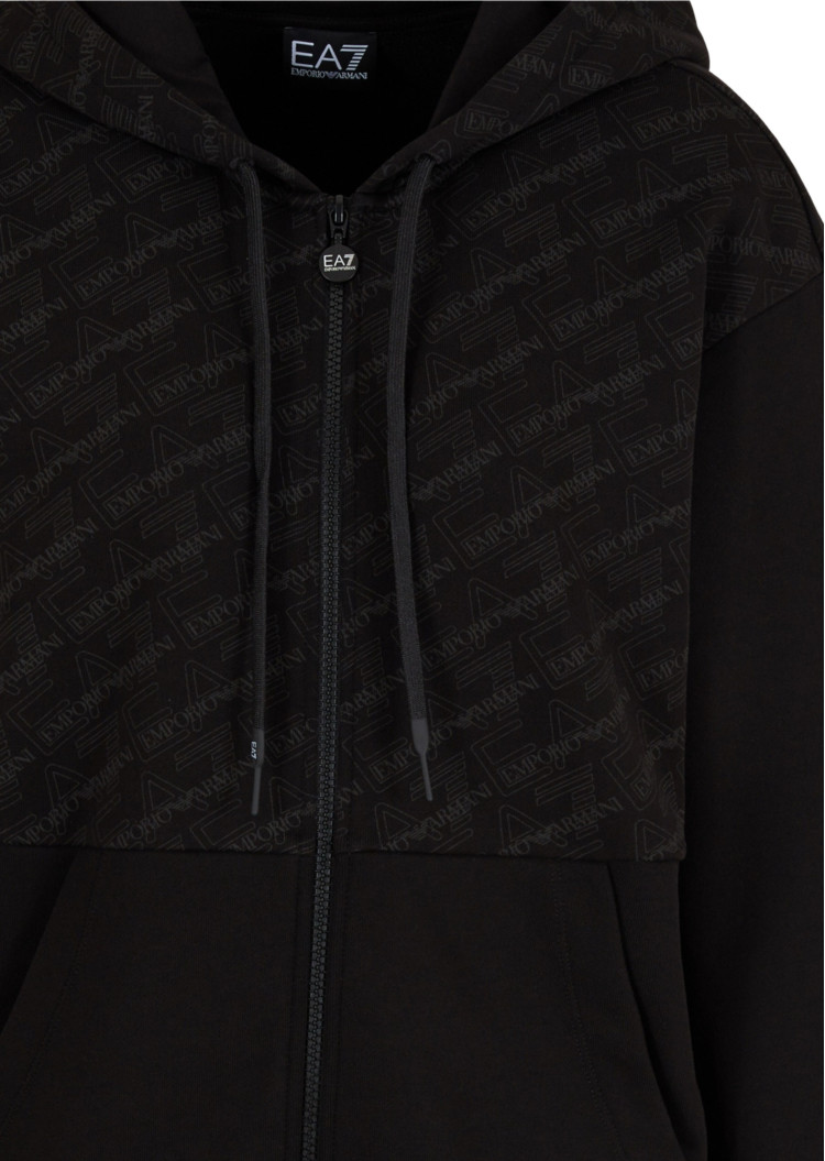 Спортивна кофта Relaxed fit для жінок (475378), колір Чорний - №7