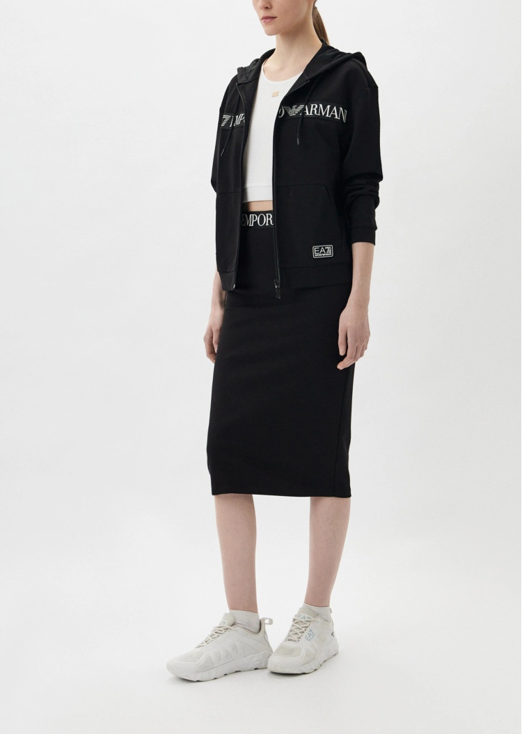 Спортивна кофта Regular fit для жінок (475379), колір Чорний - №3