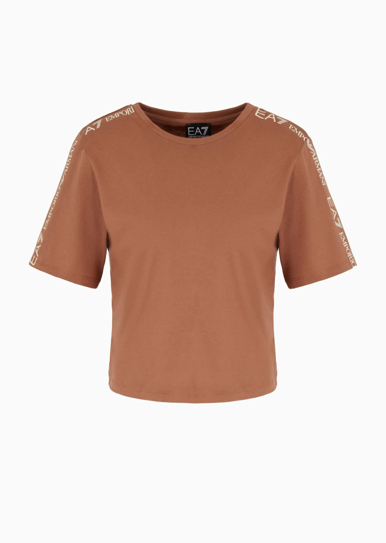 Футболка Regular fit для жінок (475381), колір Коричневий - №1