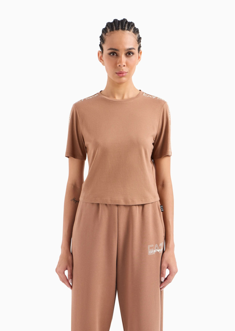 Футболка Regular fit для жінок (475381), колір Коричневий - №2