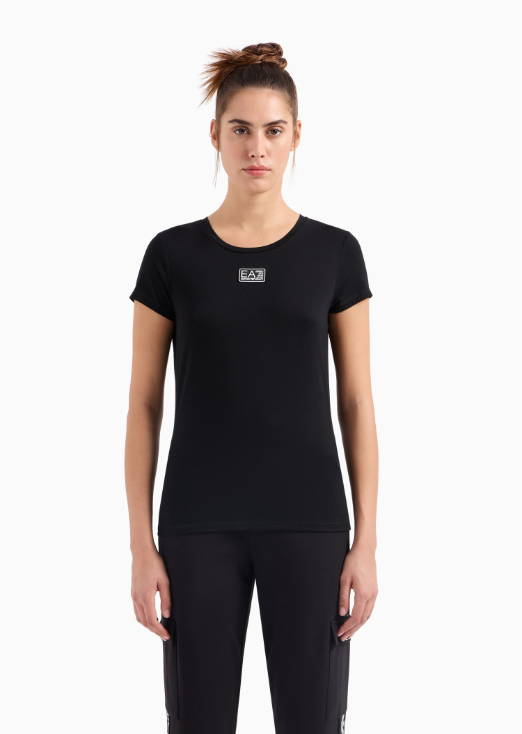 Футболка Regular fit для жінок (475385), колір Чорний - №2