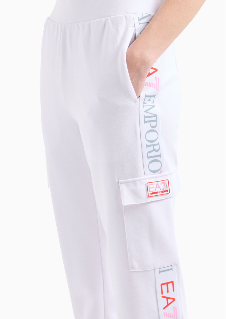 Спортивные брюки Slim fit Средняя для женщин (475390), цвет Белый - №5