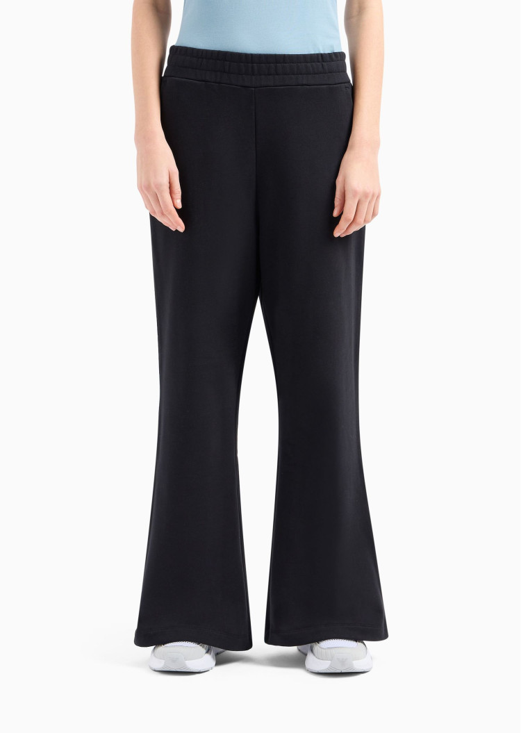Брюки джерсі Relaxed Fit Висока для жінок (475398), колір Чорний - №3