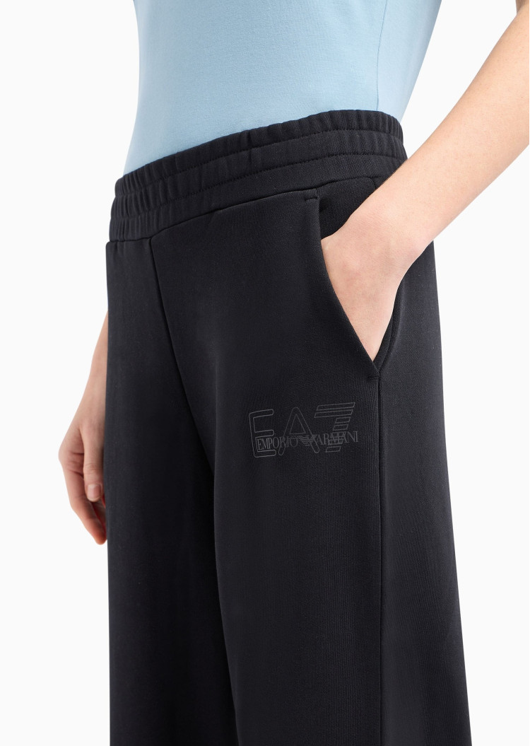 Брюки джерсі Relaxed Fit Висока для жінок (475398), колір Чорний - №5