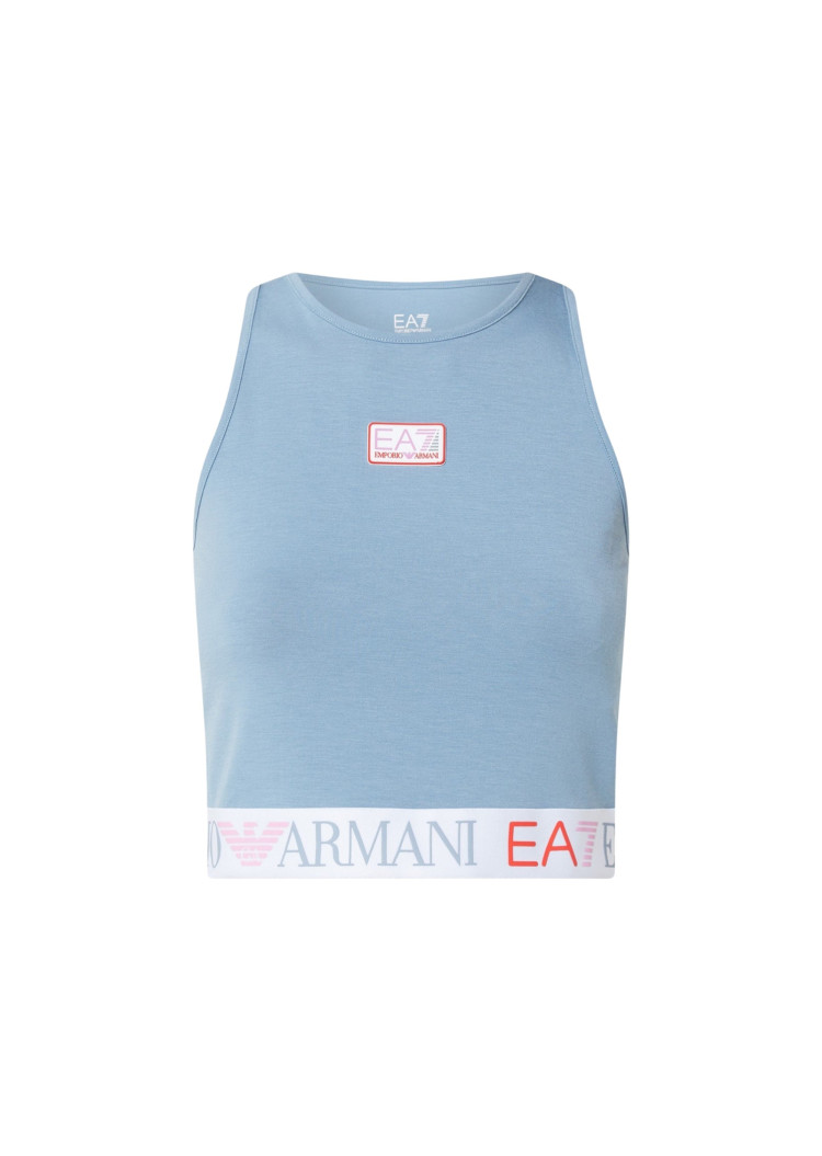Топ Slim fit для жінок (475403), колір Синій - №1