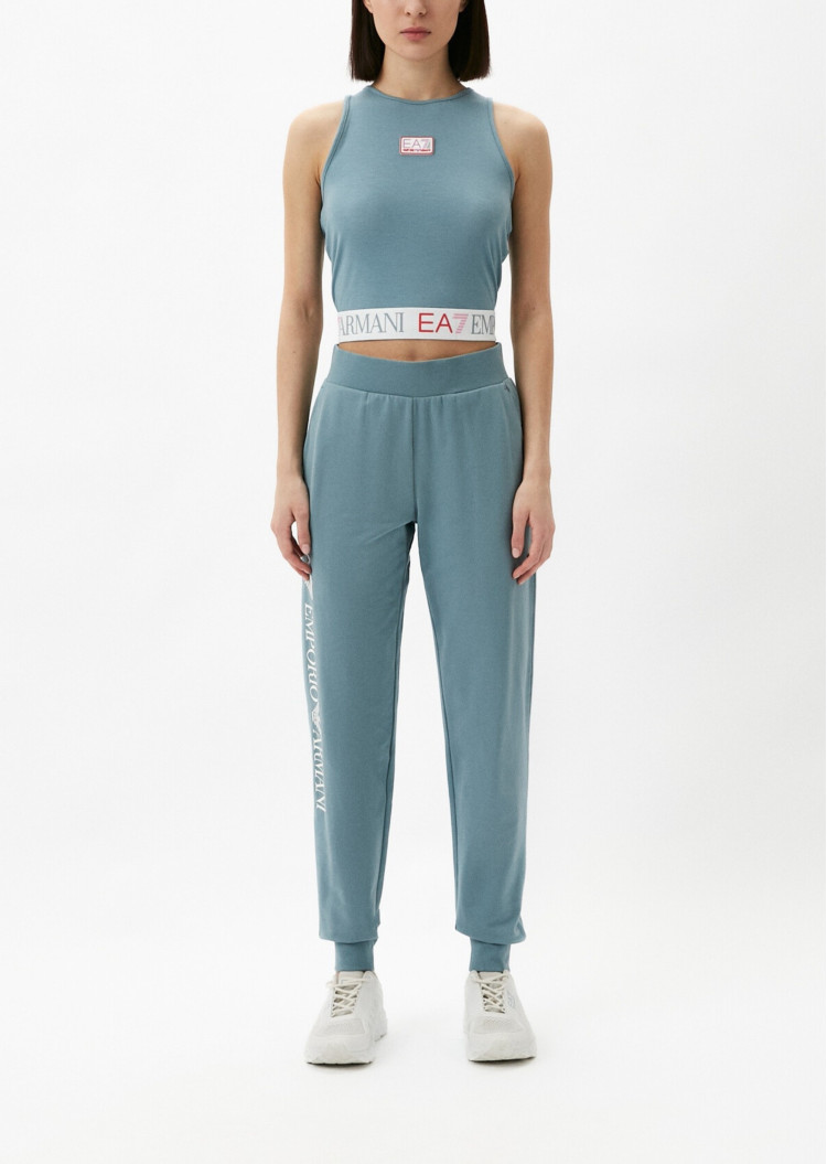 Топ Slim fit для жінок (475403), колір Синій - №3