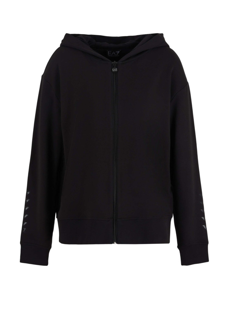 Спортивна кофта Regular fit для жінок (475407), колір Чорний - №1