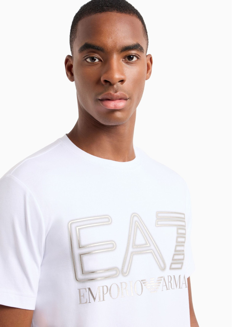 Футболка Slim Fit для чоловіків (475473), колір Білий - №4