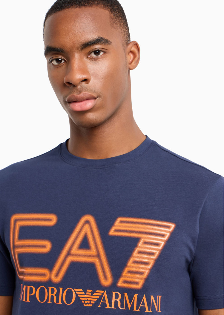 Футболка Slim fit для чоловіків (475495), колір Синій - №4
