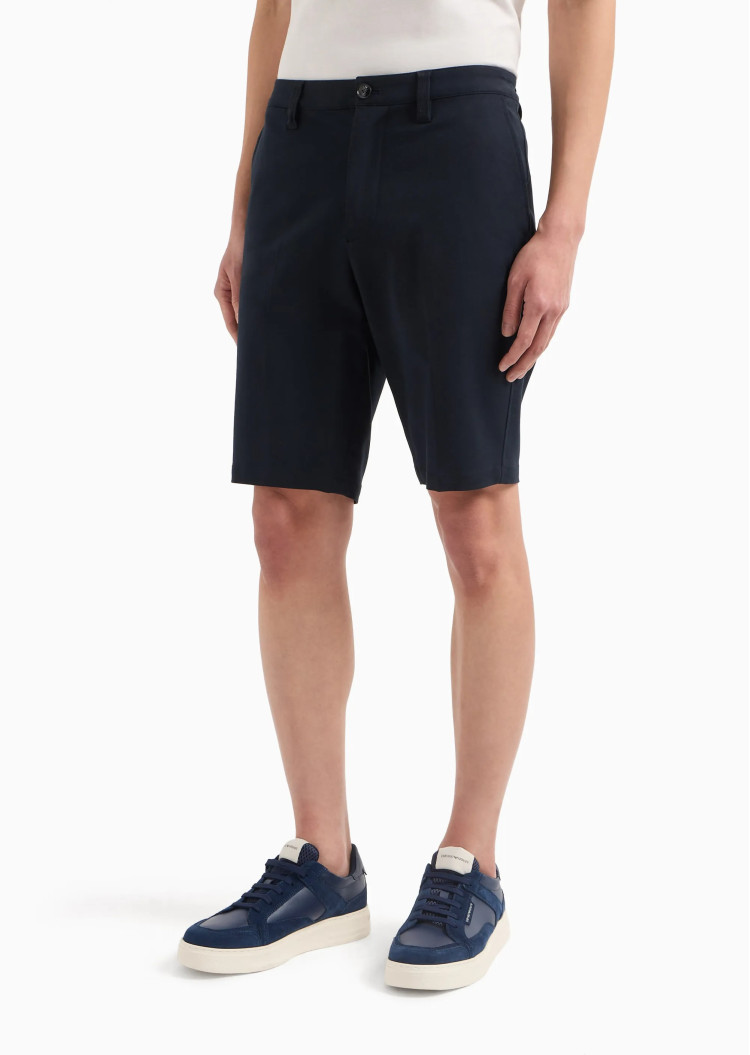 Шорти Slim fit Висока для чоловіків (475543), колір Синій - №3