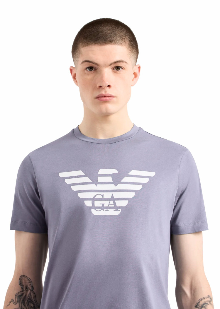 Футболка Slim fit для мужчин (475549), цвет Сиреневый - №2