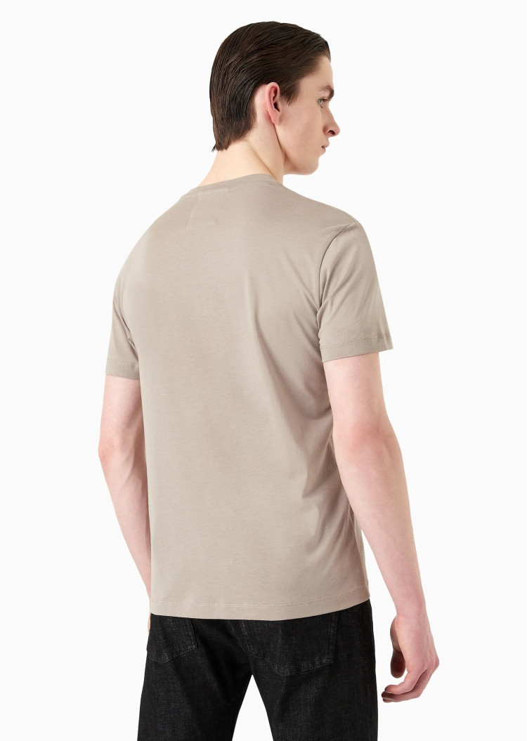 Футболка Slim Fit для мужчин (475552), цвет Бежевый - №4