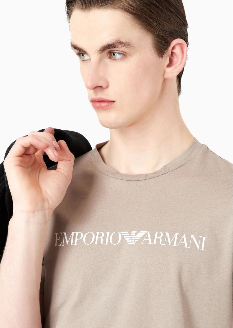 Футболка Slim Fit для мужчин (475552), цвет Бежевый - №5
