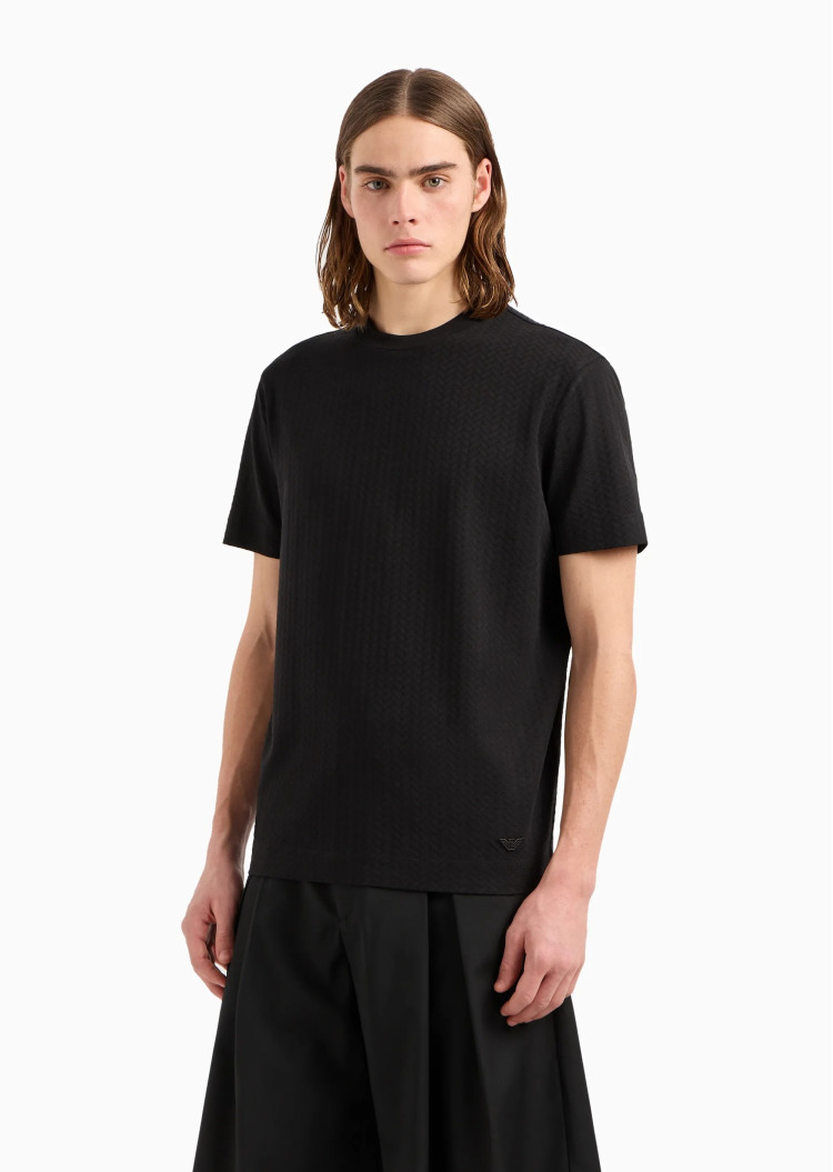 Футболка Regular fit для чоловіків (475554), колір Чорний - №2