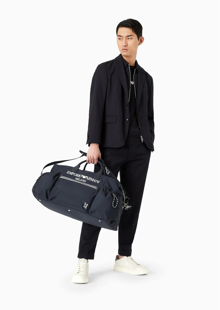 Футболка з довгим рукавом Slim fit для чоловіків (475559), колір Синій - №2