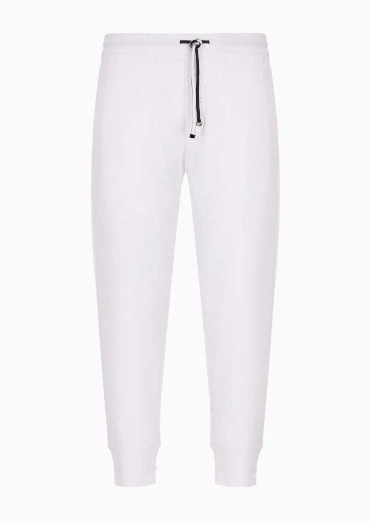 Брюки джерсі Regular fit Висока для чоловіків (475564), колір Білий - №1