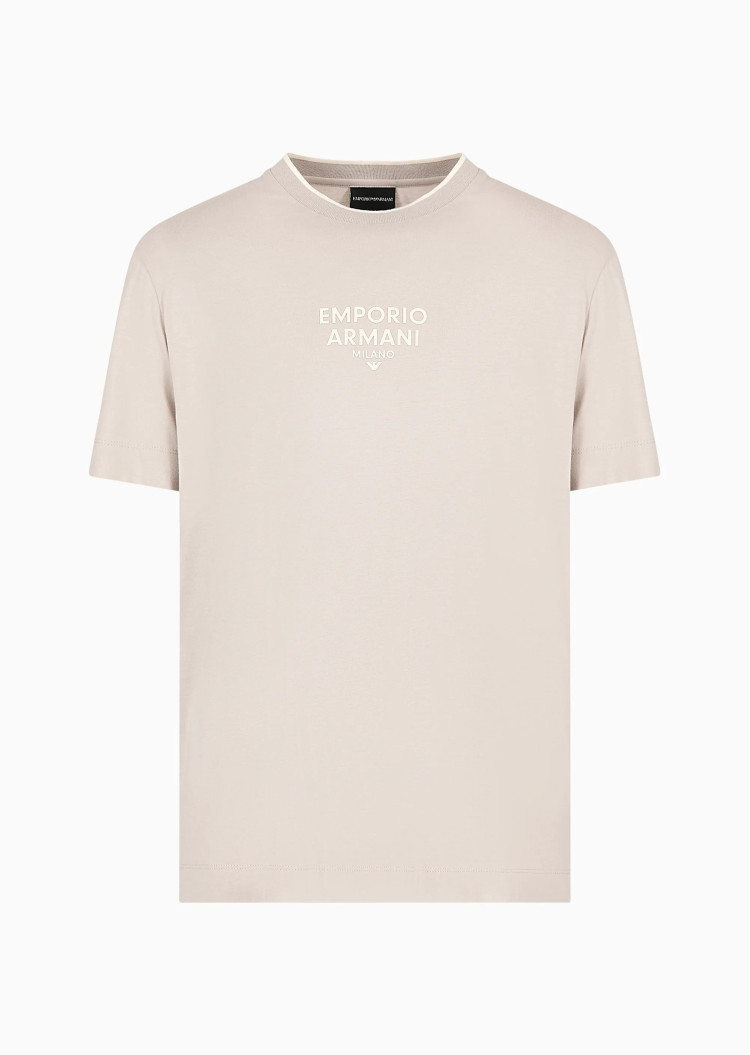 Футболка Regular fit для чоловіків (475566), колір Бежевий - №1