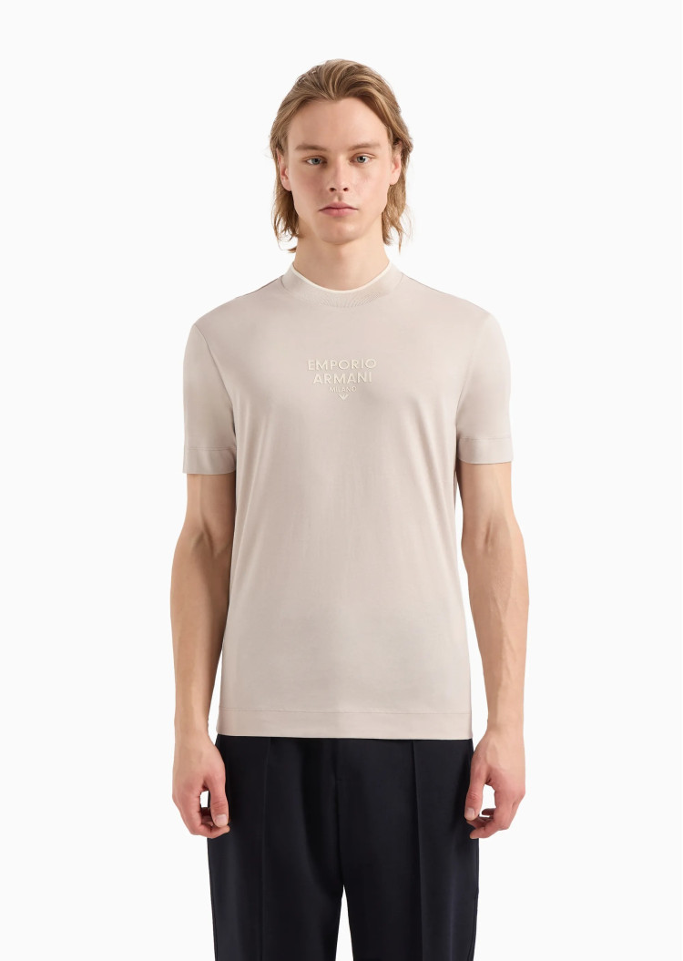 Футболка Regular fit для чоловіків (475566), колір Бежевий - №2