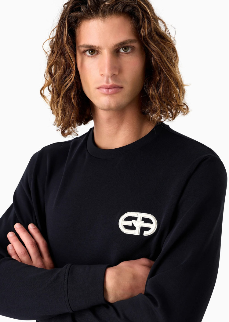 Толстовка Regular Fit для мужчин (475567), цвет Синий - №4