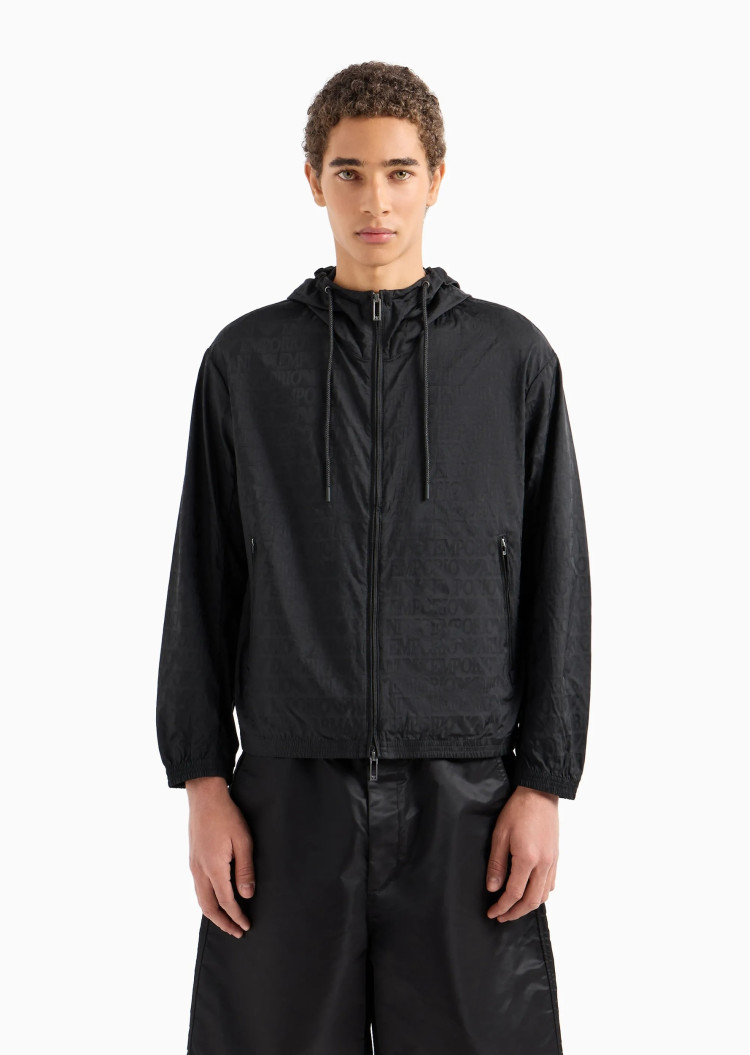 Ветровка Regular Fit для мужчин (475568), цвет Черный - №2