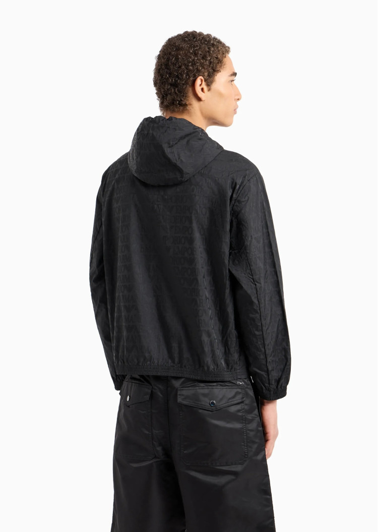 Ветровка Regular Fit для мужчин (475568), цвет Черный - №3
