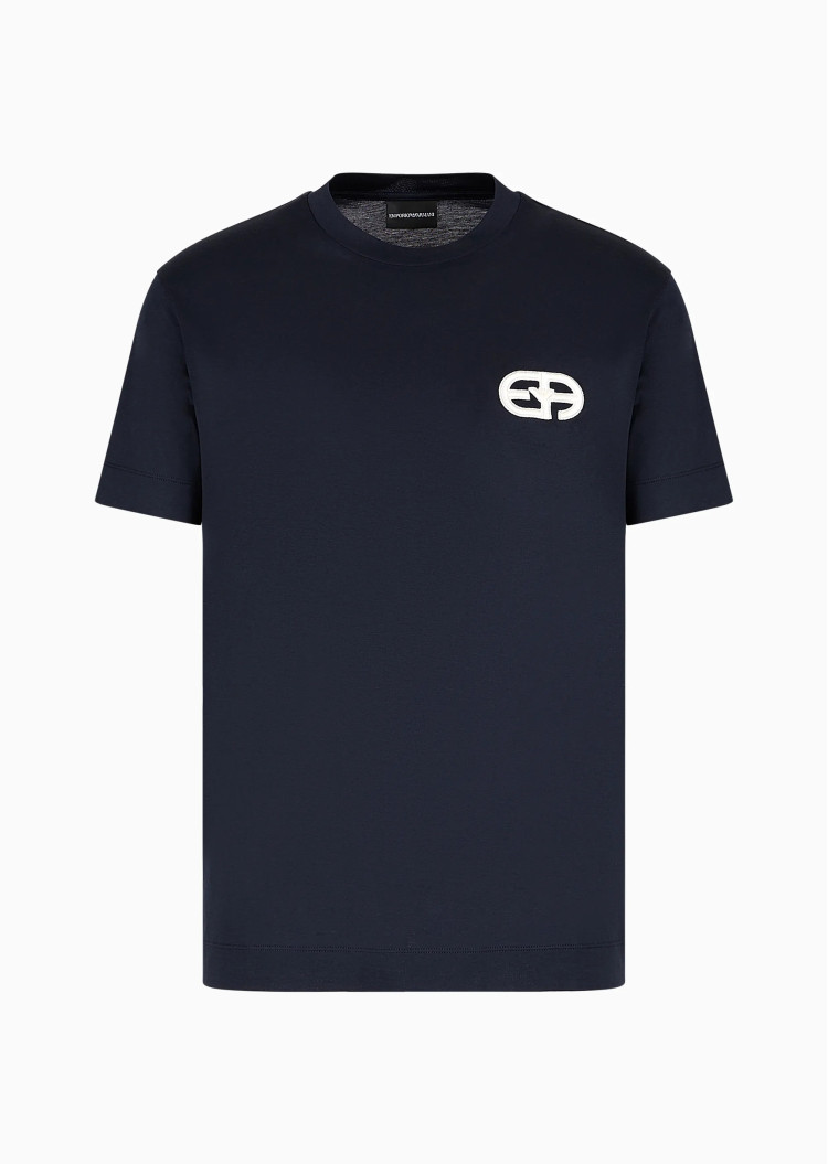 Футболка Regular fit для чоловіків (475571), колір Синій - №1