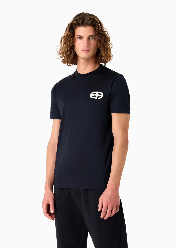Футболка Regular fit для чоловіків (475571), колір Синій - №2