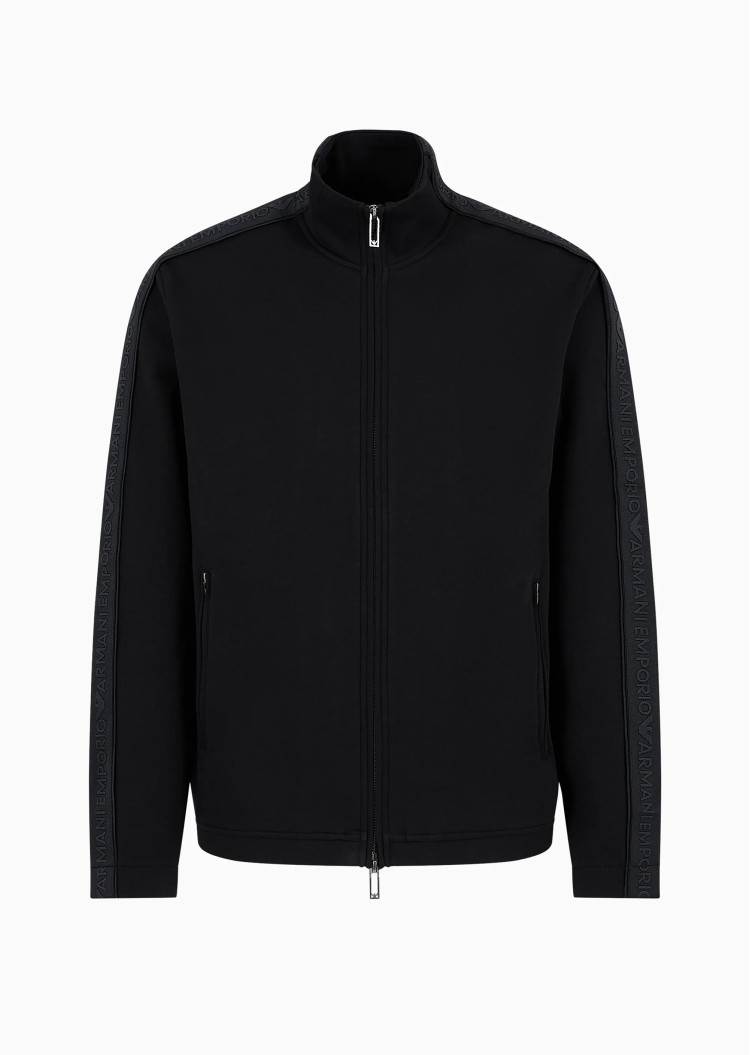 Спортивная кофта Regular fit для мужчин (475579), цвет Черный - №1