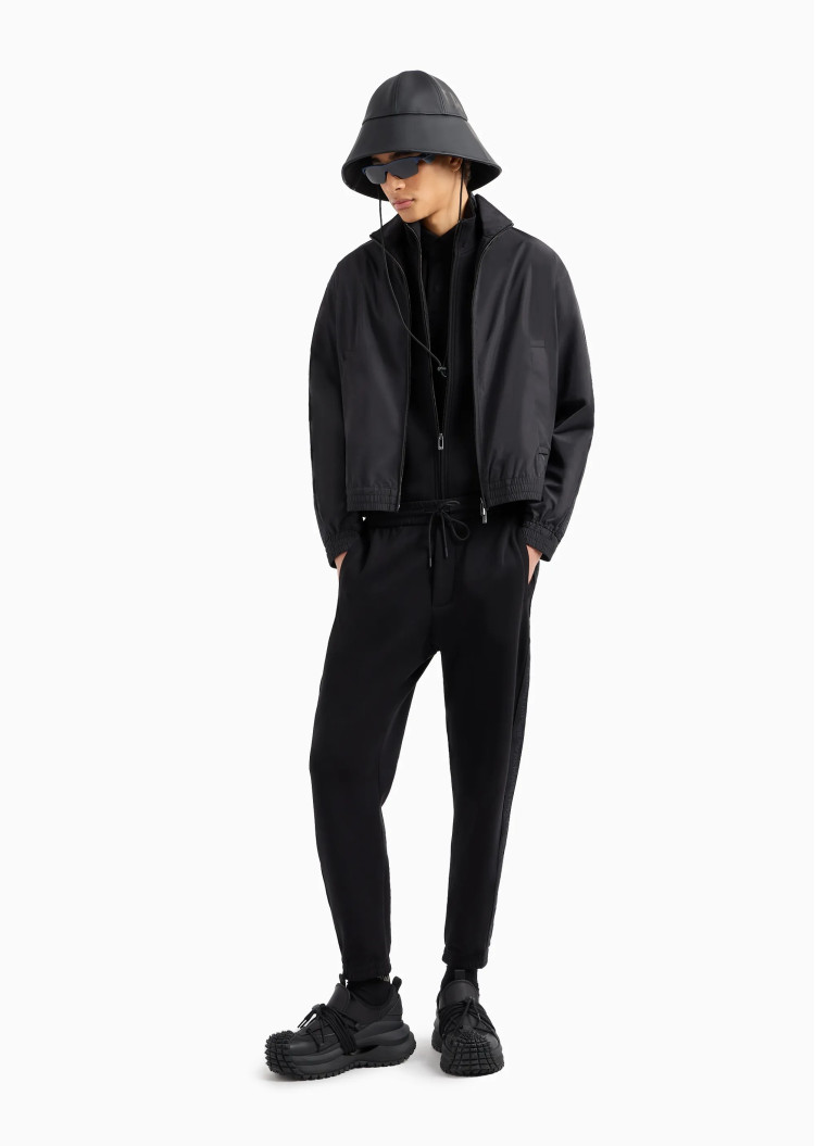 Спортивная кофта Regular fit для мужчин (475579), цвет Черный - №3
