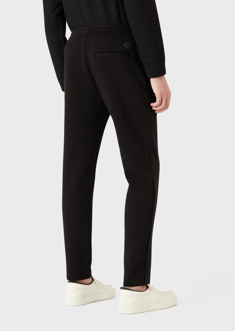 Брюки джерсі Slim Fit для чоловіків (475585), колір Чорний - №3