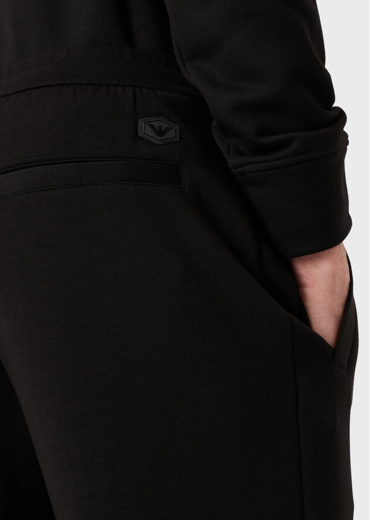Брюки джерсі Slim Fit для чоловіків (475585), колір Чорний - №4