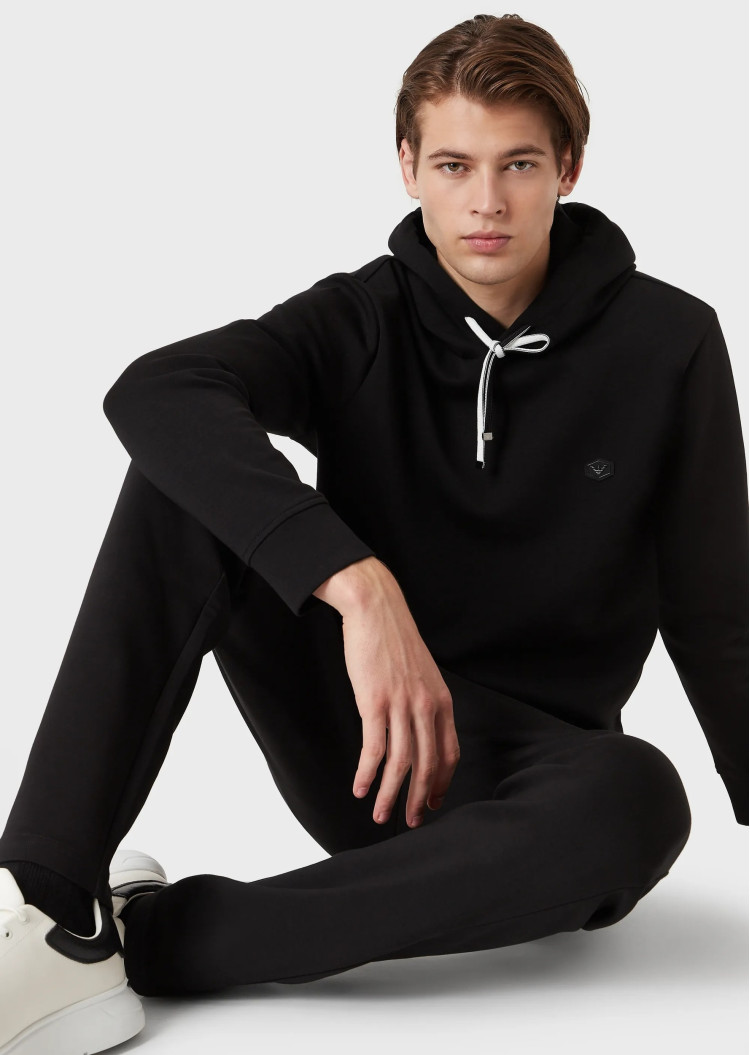 Брюки джерсі Slim Fit для чоловіків (475585), колір Чорний - №5