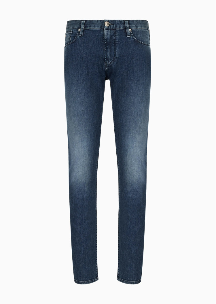 Джинсы Slim Slim fit Средняя для мужчин (475586), цвет Синий - №1