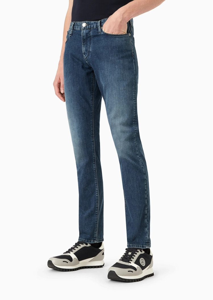 Джинсы Slim Slim fit Средняя для мужчин (475586), цвет Синий - №3