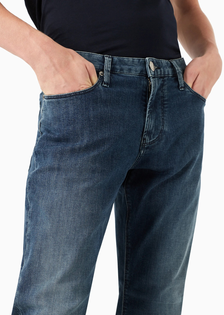 Джинсы Slim Slim fit Средняя для мужчин (475586), цвет Синий - №5