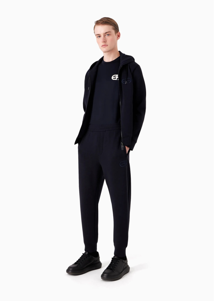 Брюки джерси Regular Fit Высокая для мужчин (475593), цвет Синий - №2