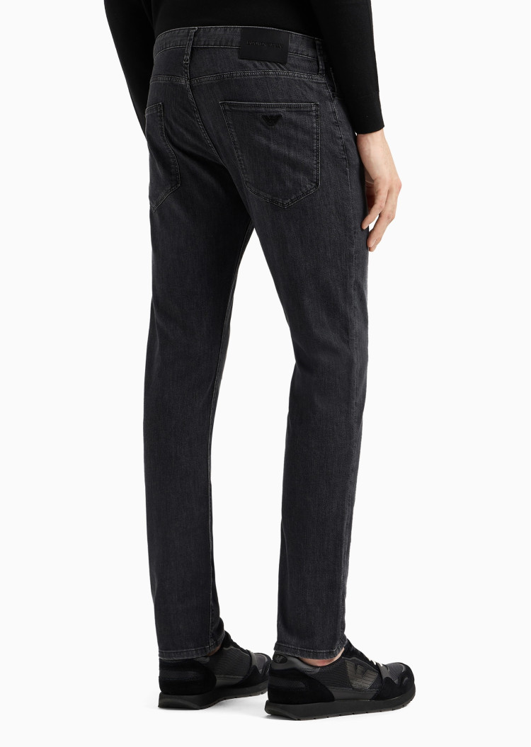 Джинсы Regular Slim Fit Низкая — фото 4