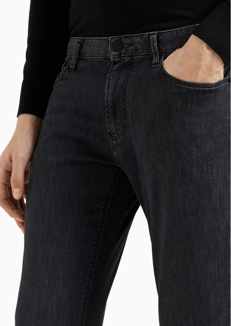 Джинсы Regular Slim Fit Низкая — фото 5