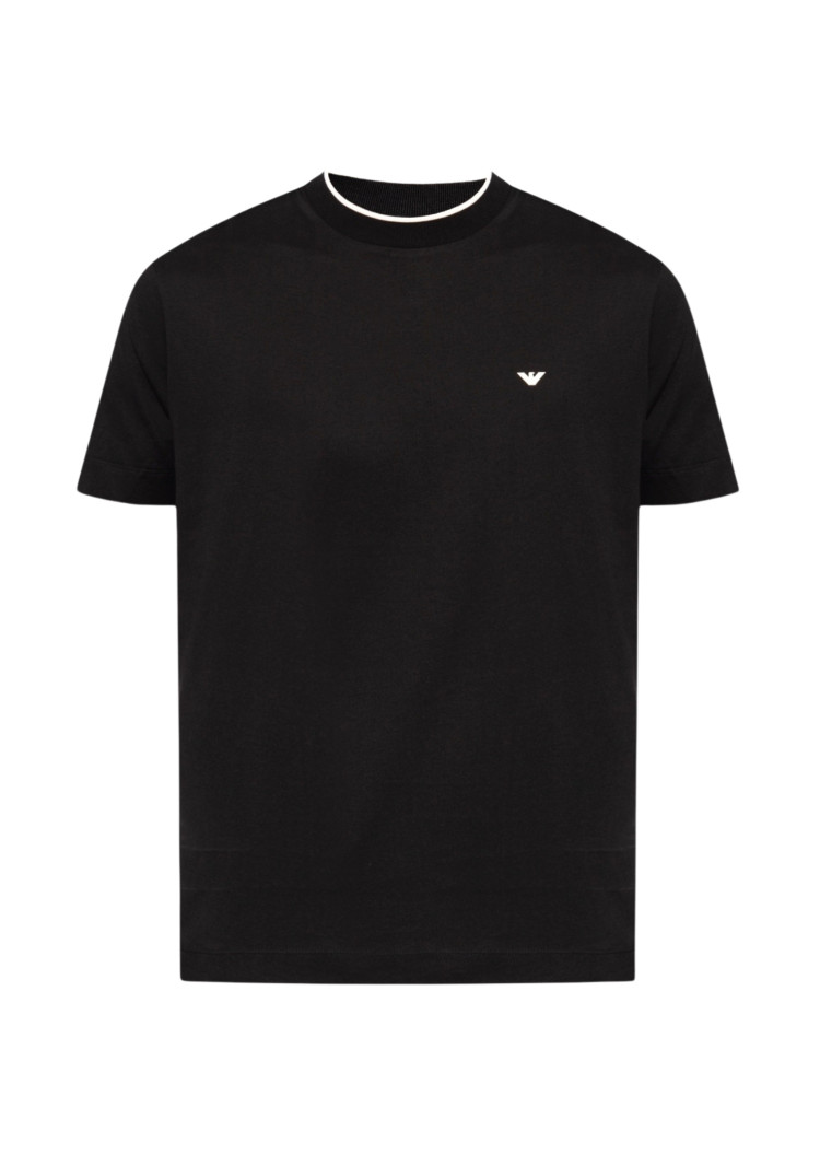 Футболка Regular fit для чоловіків (475603), колір Чорний - №1