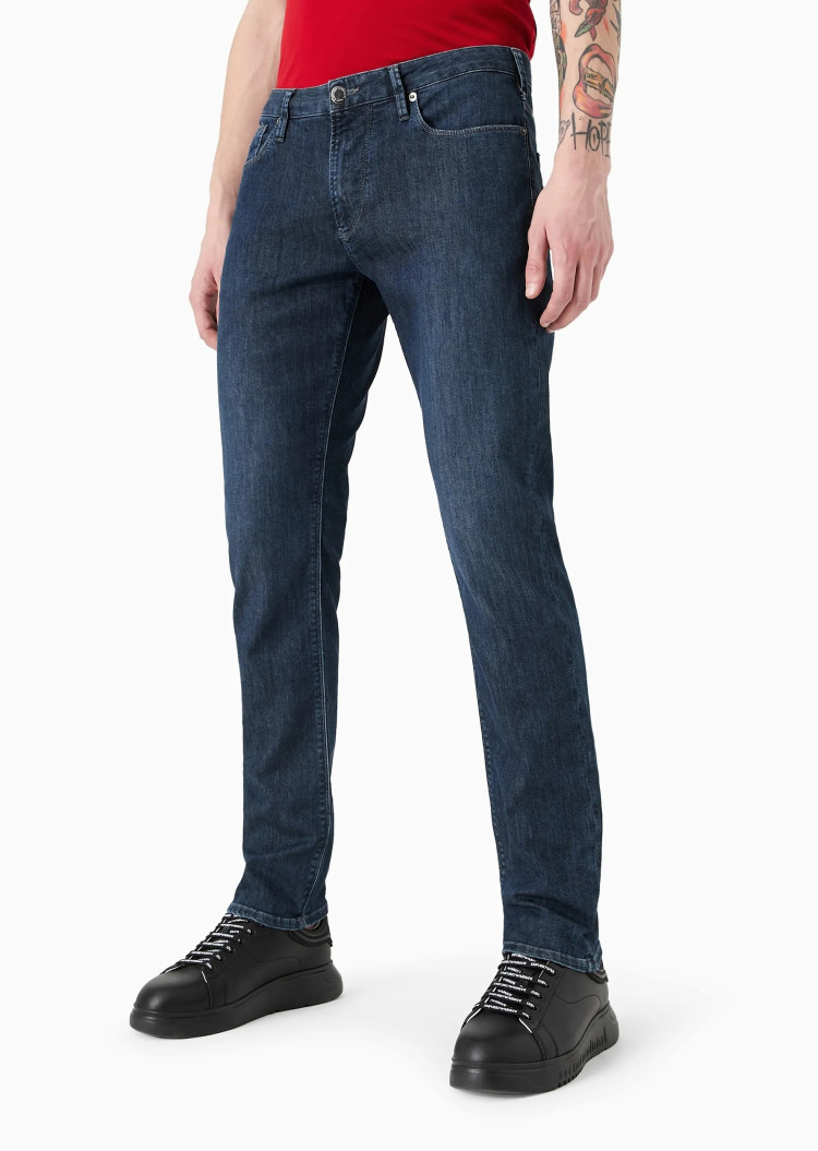 Джинси Slim Slim Fit Середня — фото 3