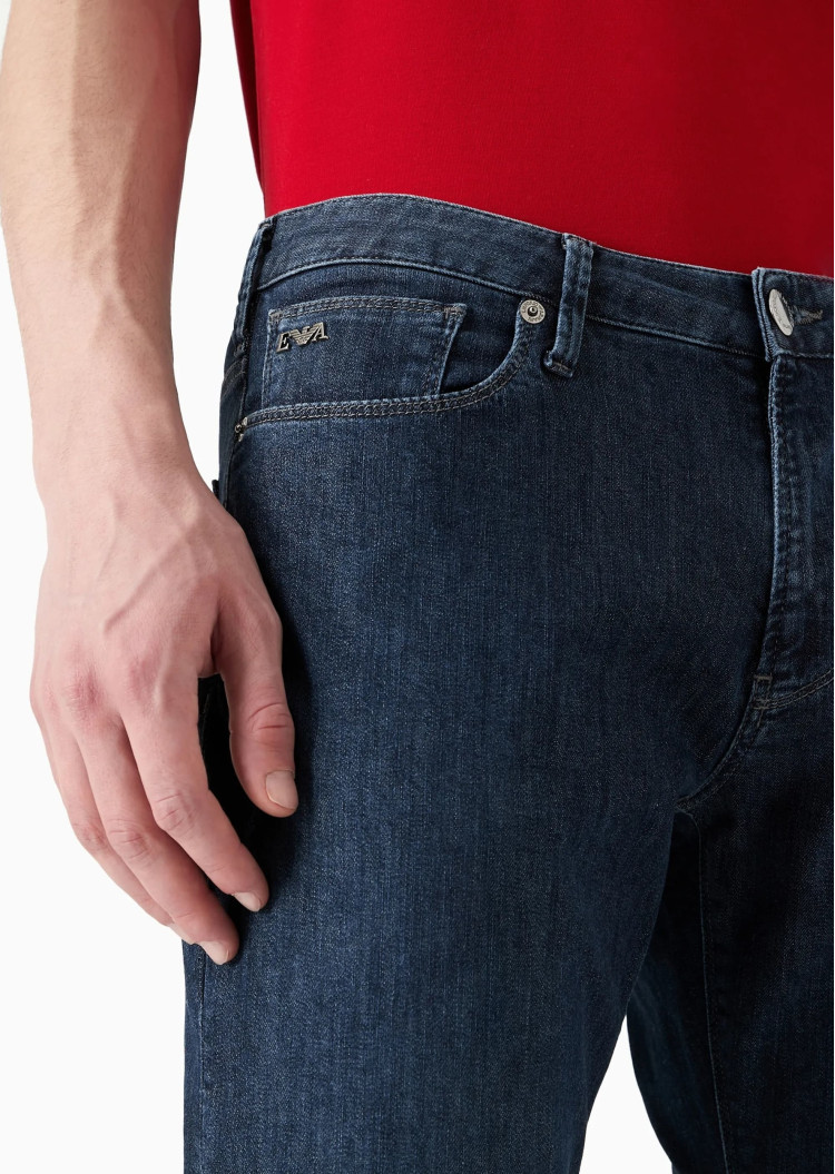 Джинси Slim Slim Fit Середня — фото 5