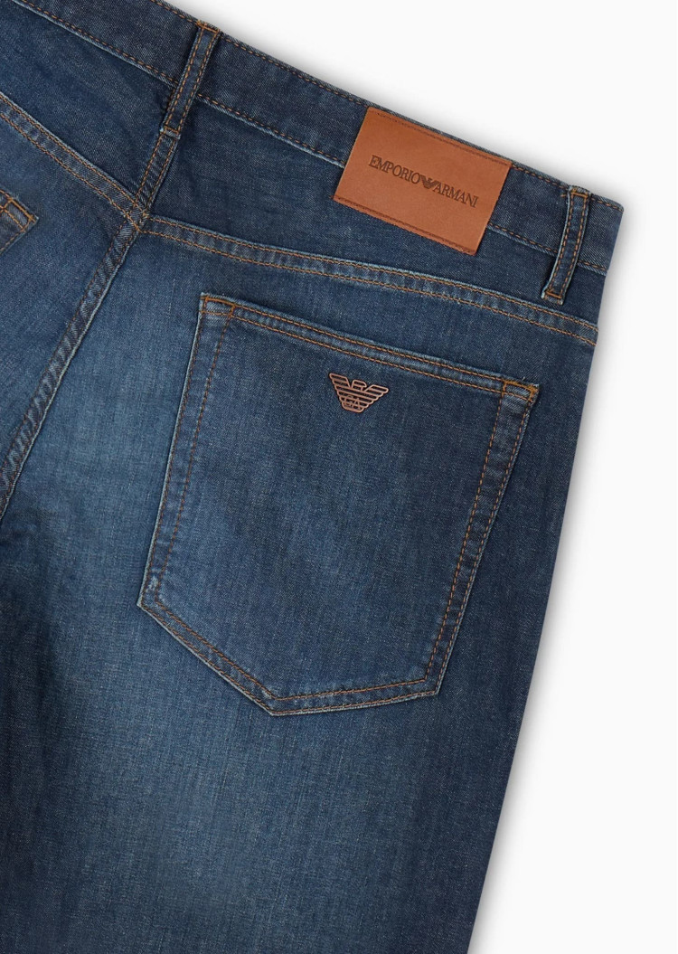 Джинсы Slim Slim Fit Средняя для мужчин (475621), цвет Синий - №2