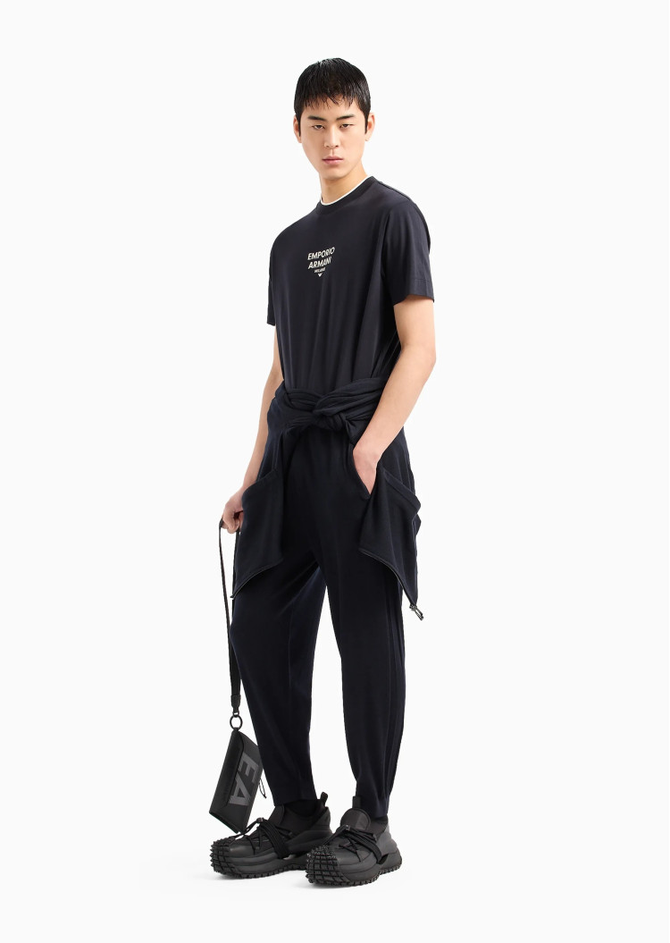 Футболка Regular fit для чоловіків (475622), колір Синій - №2